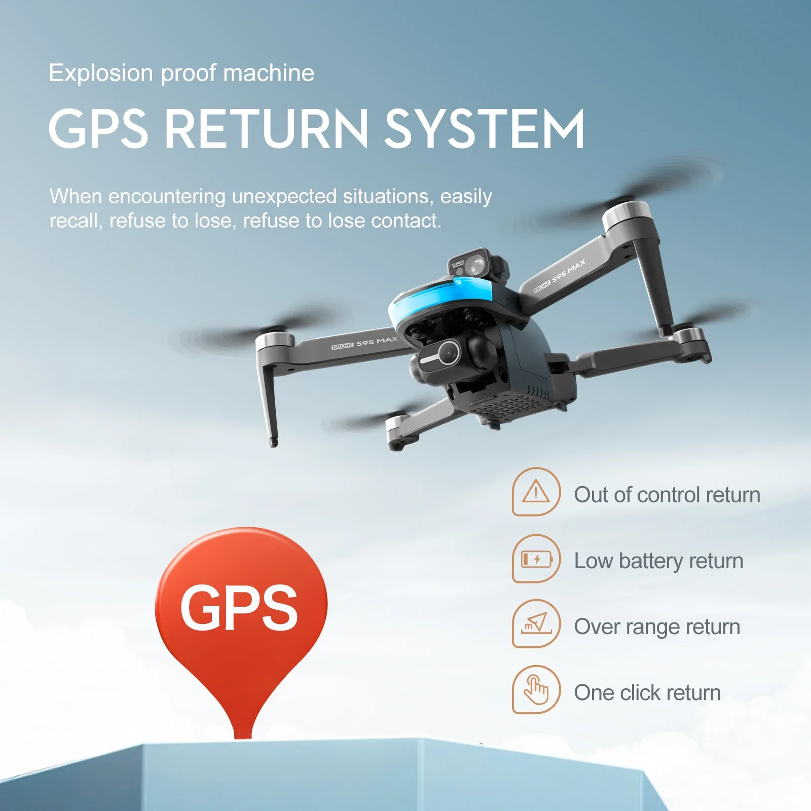 NEW S9S MAX MINI Drone 4K 2-Ax - đánh giá và giá Drone Racing Camera