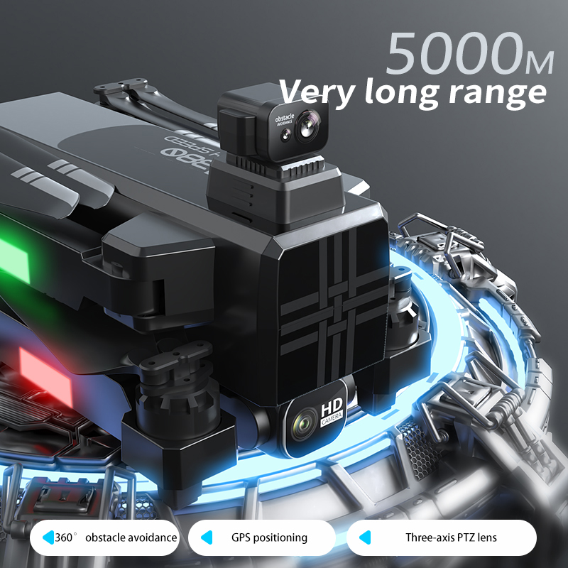 A380 Drone 4K HD Three Axis An - đánh giá và giá Drone Racing Camera