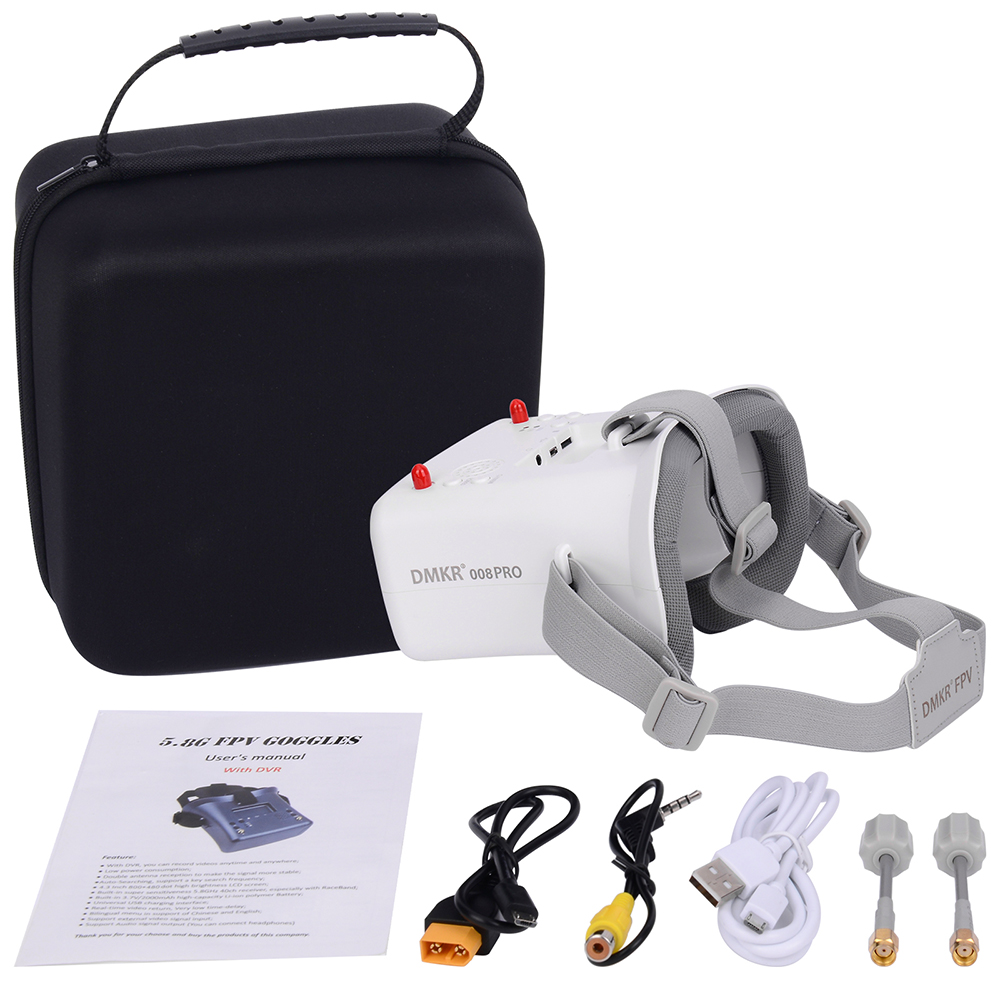 9IMOD 5.8G FPV VR Goggles 008D - đánh giá và giá Drone Racing Goggles