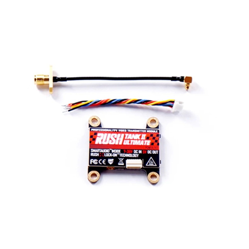 RUSH TANK Ultimate II/Mini/PLU - đánh giá và giá Drone Racing Transmitter