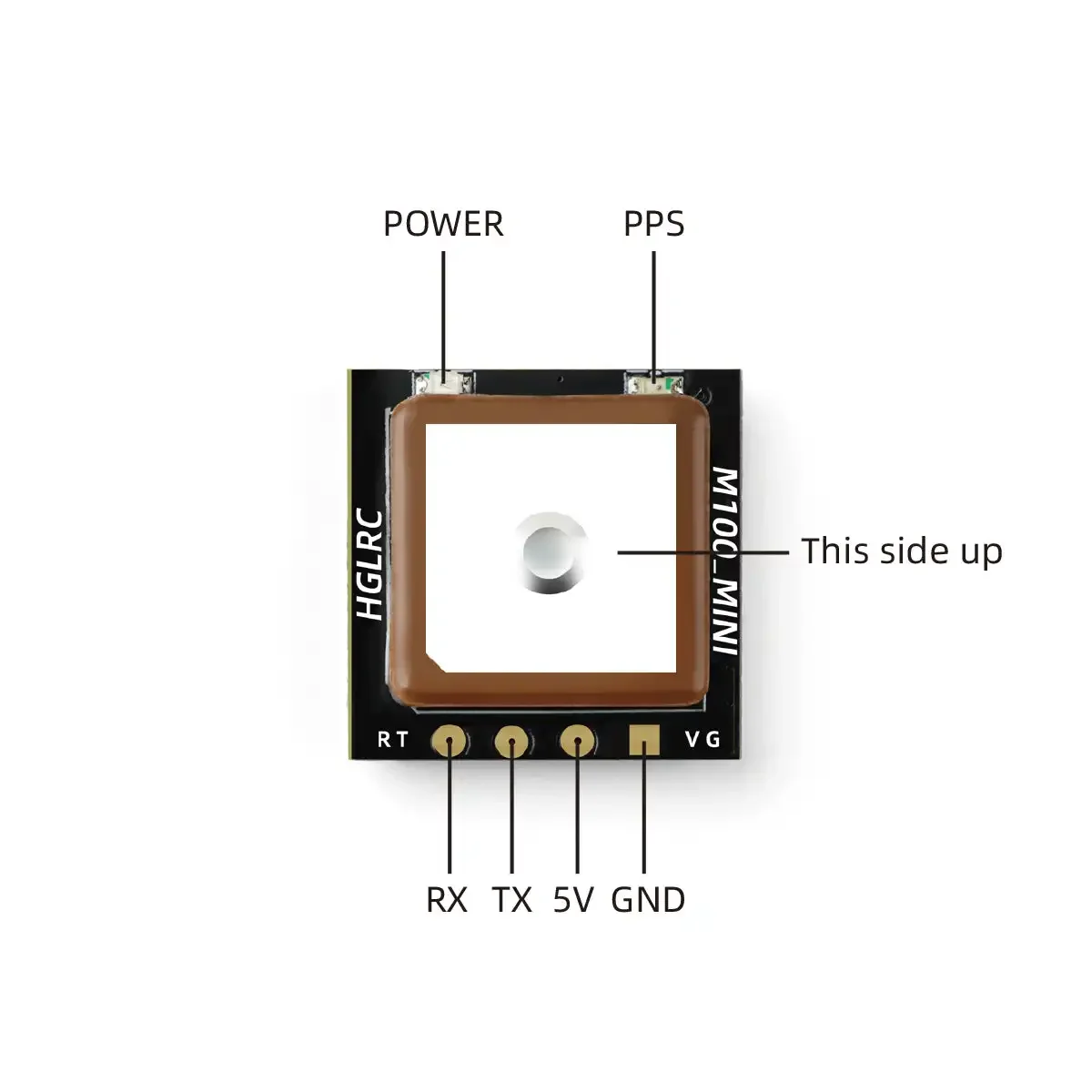HGLRC M100 MINI GPS Module M10 - đánh giá và giá Drone Racing Flight Controller